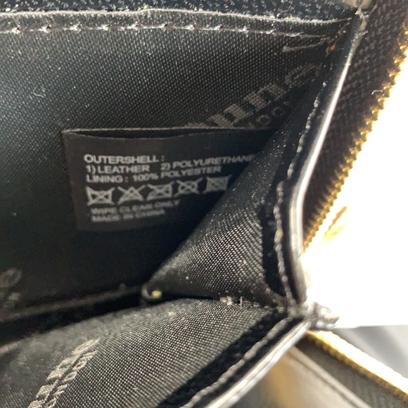 Dune London leopard Leather clutch wallet nwot 7x4 - Picture 10 of 10